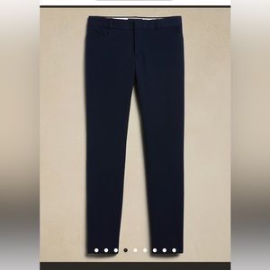 Banana republic Sloan slim pant, navy size 10
